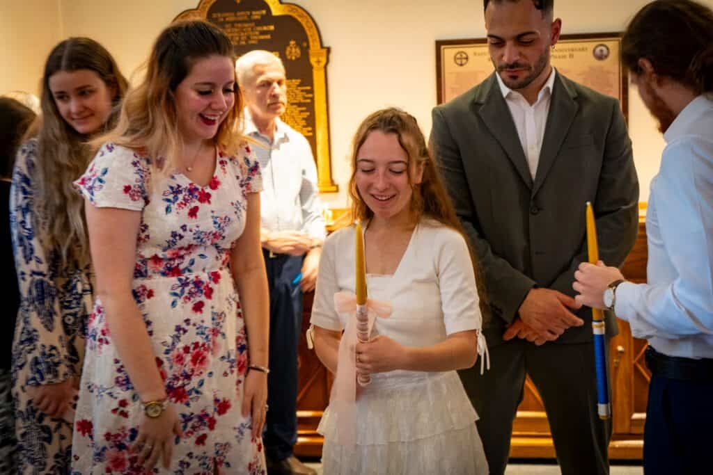 New members are welcomed into the Orthodox Christian faith at St. Thomas Greek Orthodox Church in Cherry Hill.