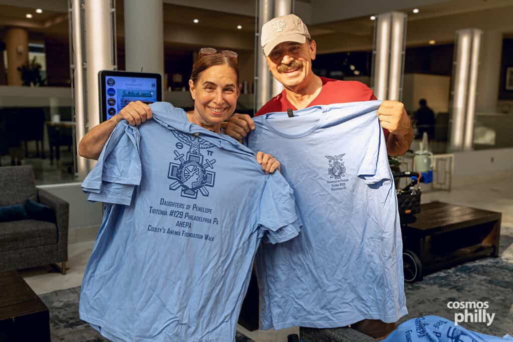 Participants in the 2026 AHEPA Cooley’s Anemia Walk along Philadelphia’s Benjamin Franklin Parkway