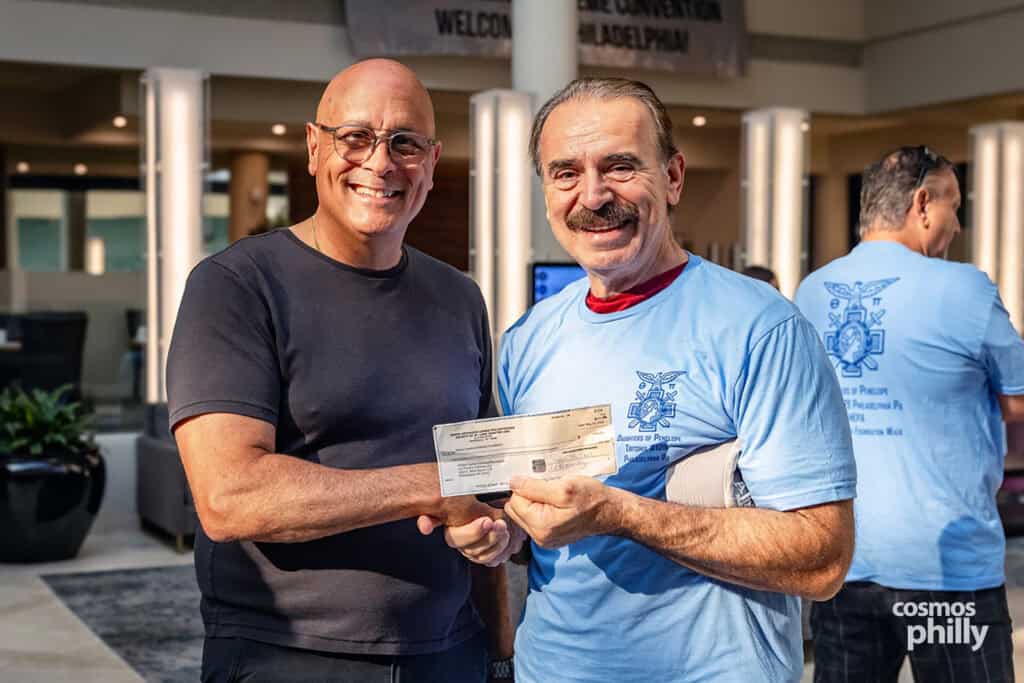 Participants in the 2026 AHEPA Cooley’s Anemia Walk along Philadelphia’s Benjamin Franklin Parkway