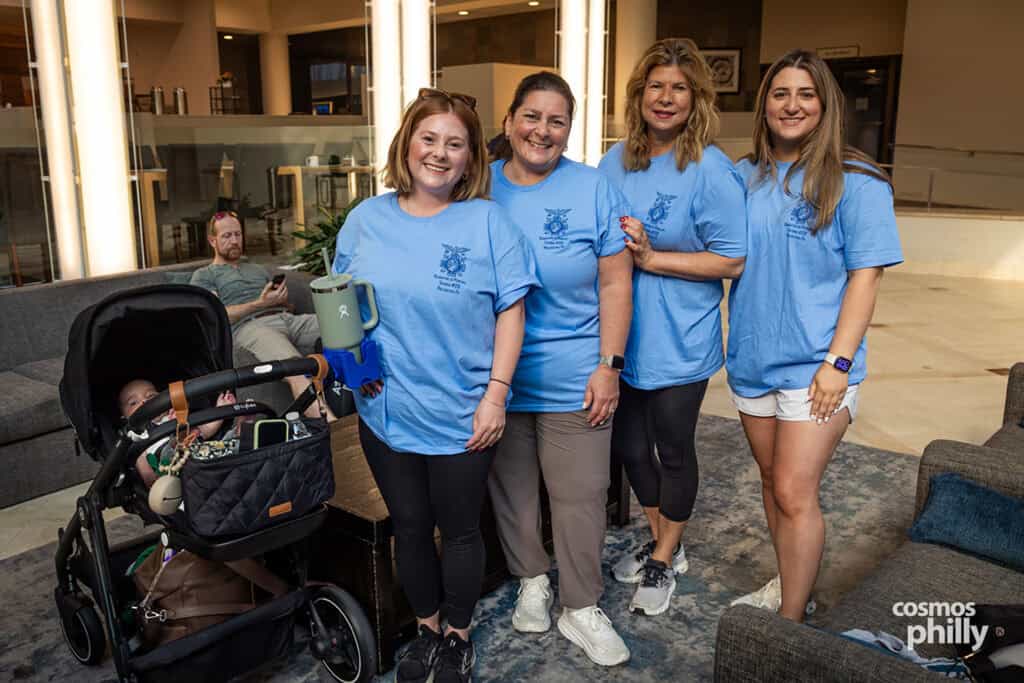 Participants in the 2026 AHEPA Cooley’s Anemia Walk along Philadelphia’s Benjamin Franklin Parkway