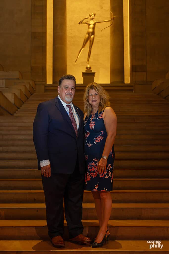 AHEPA delegates and guests attend the America the Beautiful Reception at the Philadelphia Museum of Art in Philadelphia.