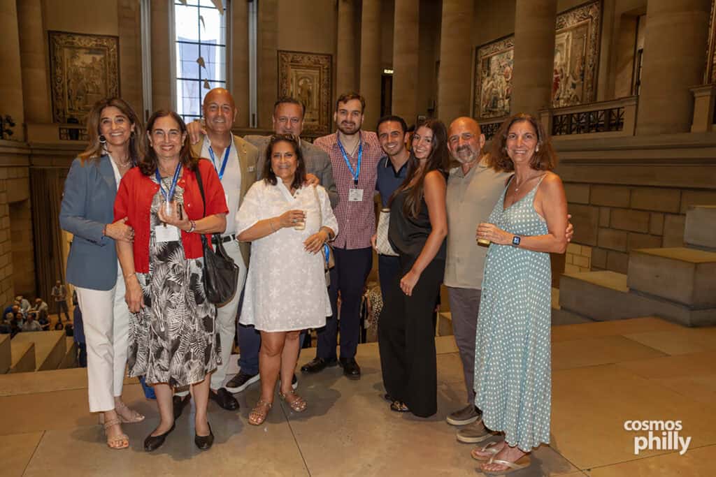 AHEPA delegates and guests attend the America the Beautiful Reception at the Philadelphia Museum of Art in Philadelphia.