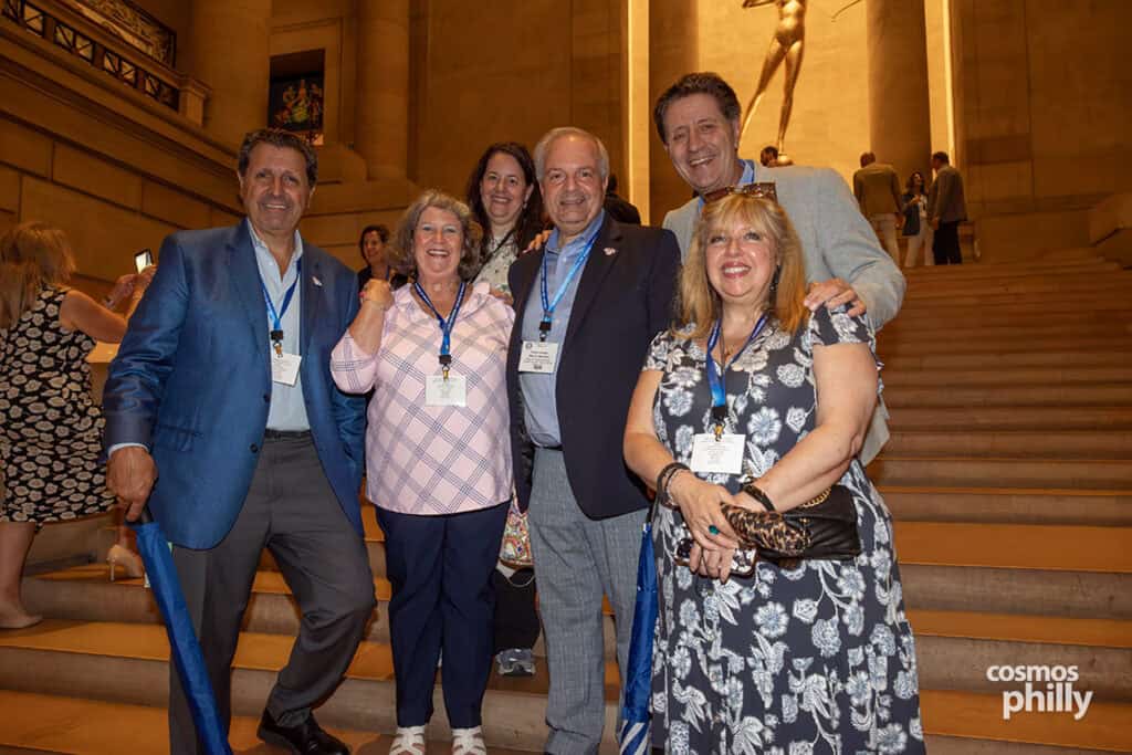 AHEPA delegates and guests attend the America the Beautiful Reception at the Philadelphia Museum of Art in Philadelphia.