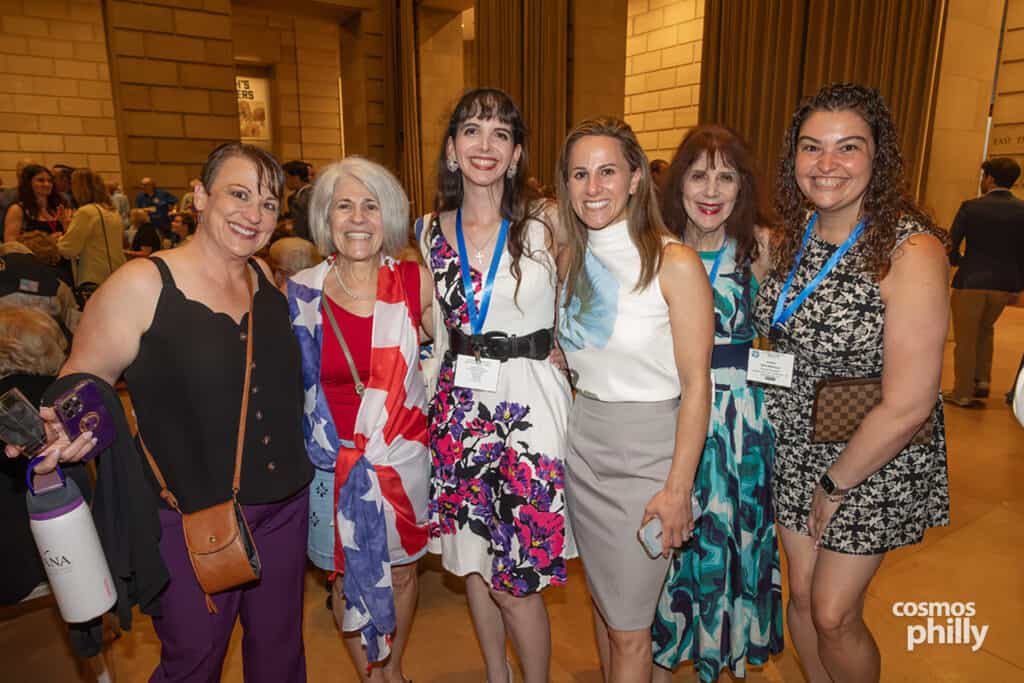 AHEPA delegates and guests attend the America the Beautiful Reception at the Philadelphia Museum of Art in Philadelphia.