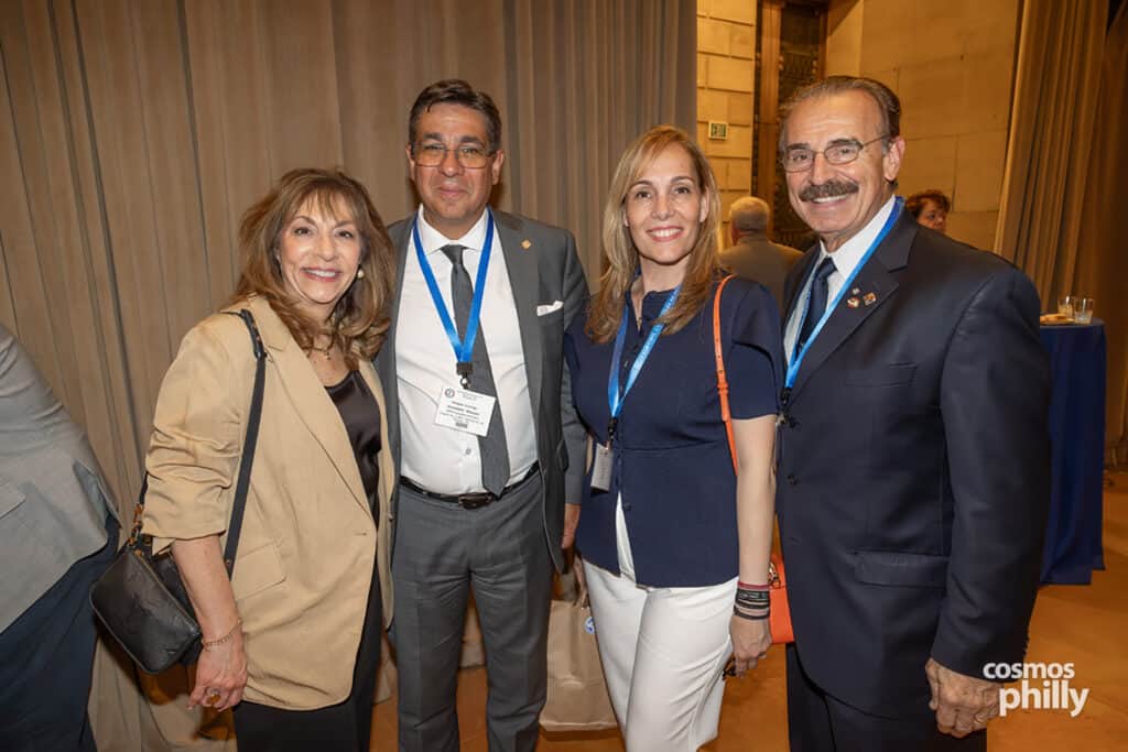 AHEPA delegates and guests attend the America the Beautiful Reception at the Philadelphia Museum of Art in Philadelphia.