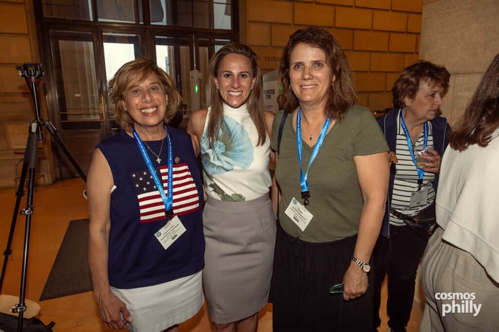 AHEPA delegates and guests attend the America the Beautiful Reception at the Philadelphia Museum of Art in Philadelphia.
