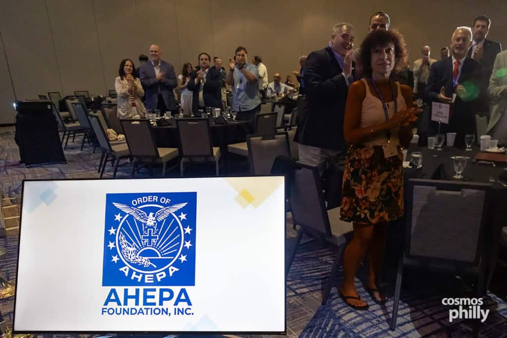 Guests, honorees and AHEPA members gather during the AHEPA Family Grand Banquet & Ball at the Sheraton Philadelphia Downtown on July 31, 2026.