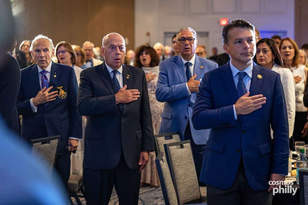 Guests, honorees and AHEPA members gather during the AHEPA Family Grand Banquet & Ball at the Sheraton Philadelphia Downtown on July 31, 2026.