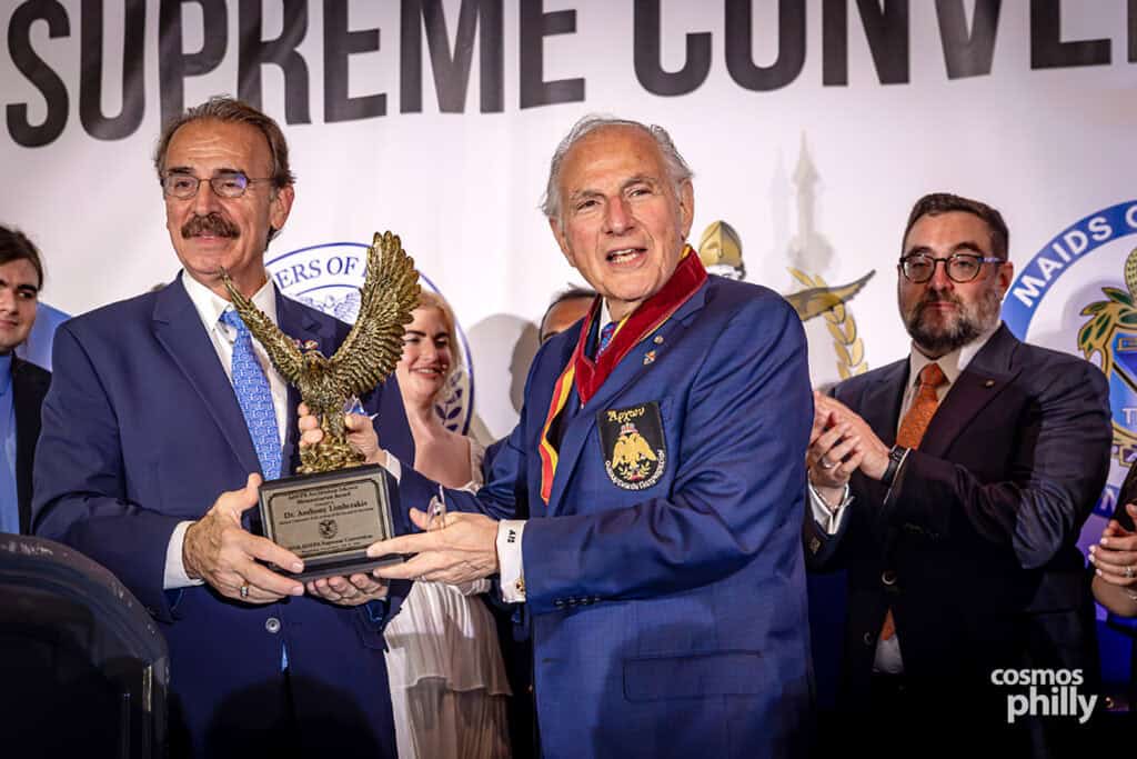 Guests, honorees and AHEPA members gather during the AHEPA Family Grand Banquet & Ball at the Sheraton Philadelphia Downtown on July 31, 2026.