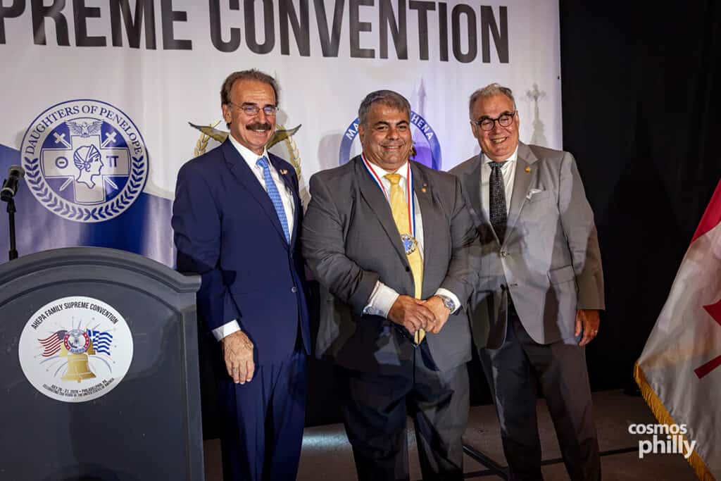 Guests, honorees and AHEPA members gather during the AHEPA Family Grand Banquet & Ball at the Sheraton Philadelphia Downtown on July 31, 2026.