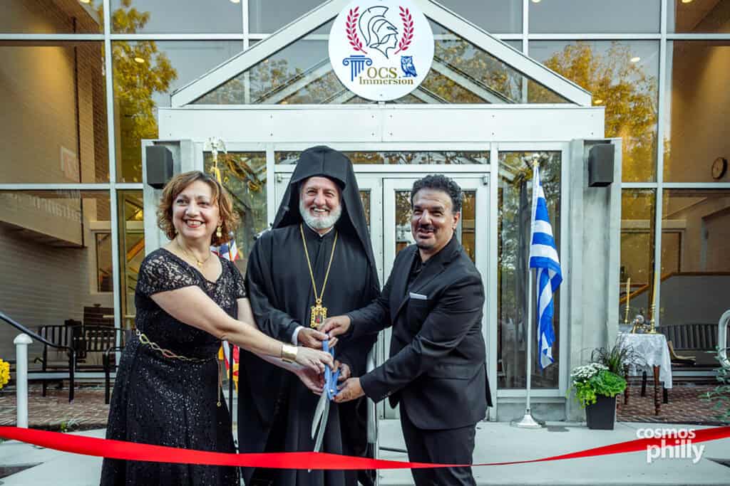 Odyssey Charter School unveils Greek Immersion Building
