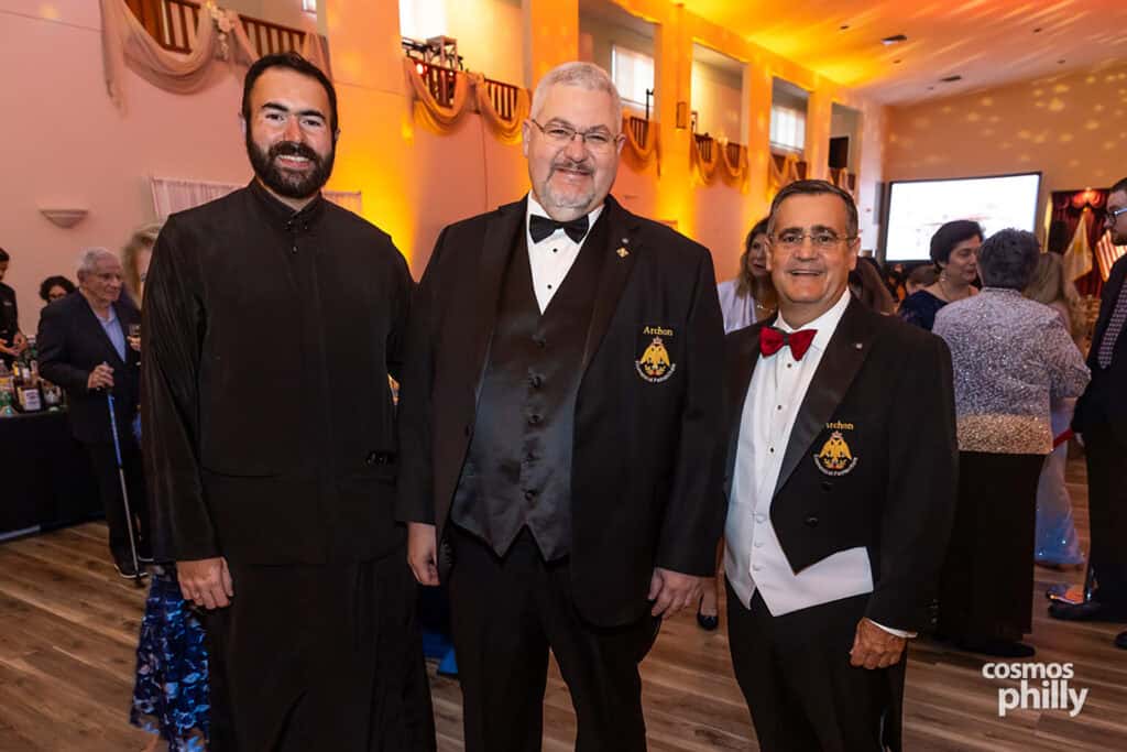 St. Sophia Greek Orthodox Church 45th anniversary and mortgage burning celebration in Jeffersonville, Pennsylvania