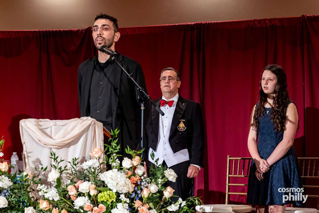 St. Sophia Greek Orthodox Church 45th anniversary and mortgage burning celebration in Jeffersonville, Pennsylvania