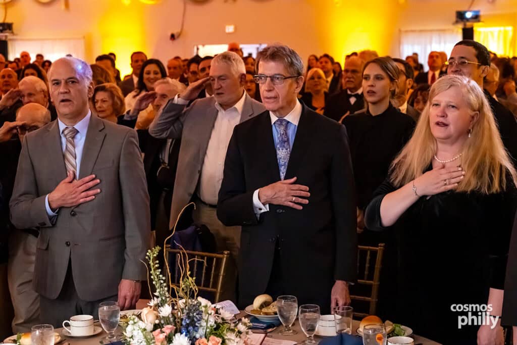 St. Sophia Greek Orthodox Church 45th anniversary and mortgage burning celebration in Jeffersonville, Pennsylvania