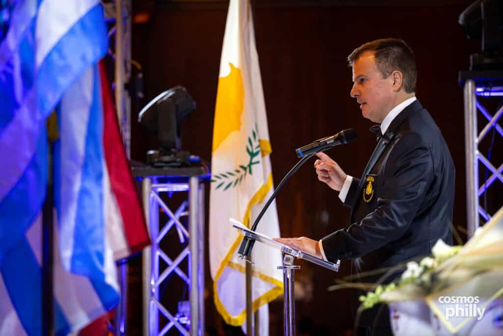 Photos from the 125th anniversary gala of Annunciation Evangelismos Greek Orthodox Church at the Crystal Tea Room in Philadelphia on October 10, 2026.