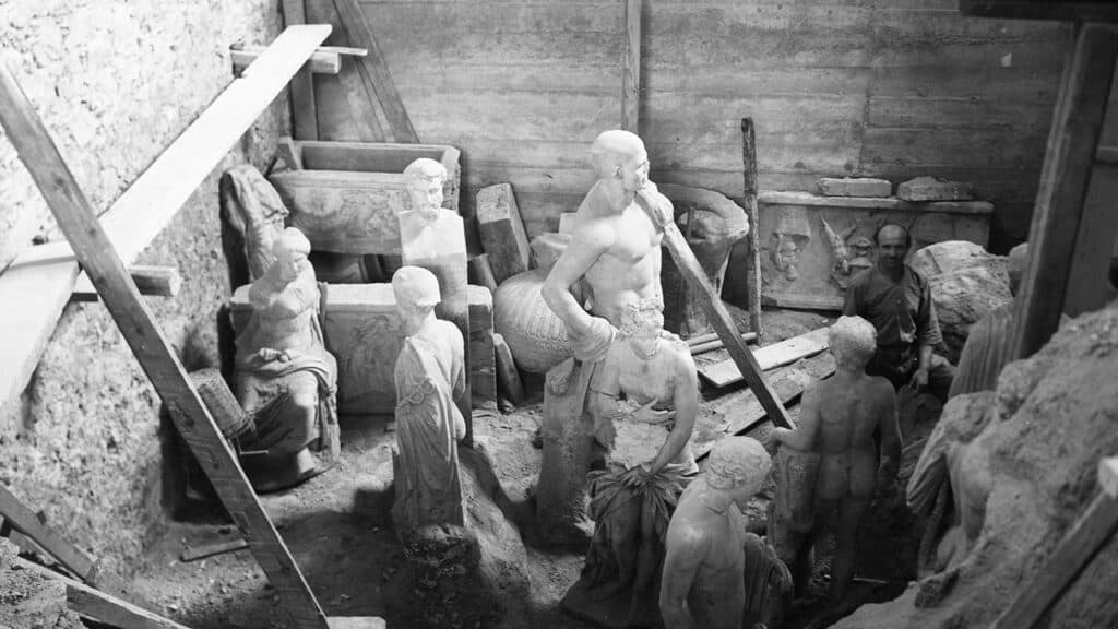 How Athens’ Archaeologists Hid Antiquities During World War II